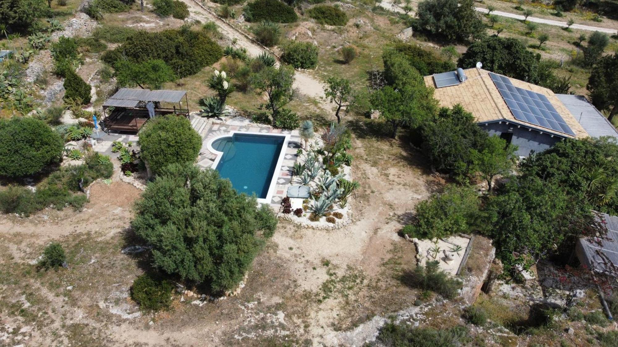 Villa La Cava Del Val Di Noto Con Piscina Privata Avola Kültér fotó